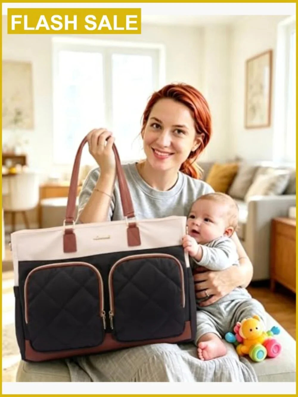 Laptop Lunch Tote Bag for Women, Insulated Leak-Proof Cooler, Fits 15.6 Inch,